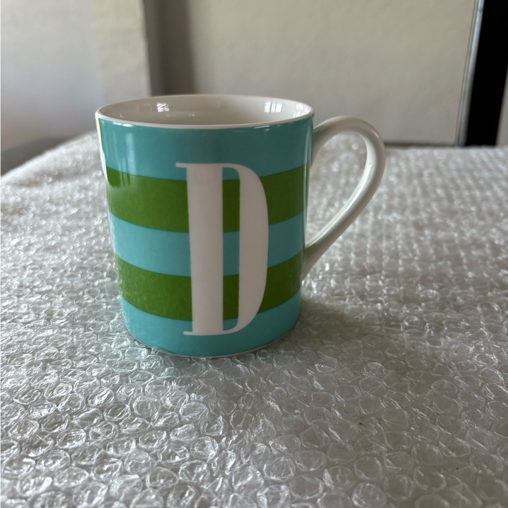 Kate Spade Lenox Letter “D”mug